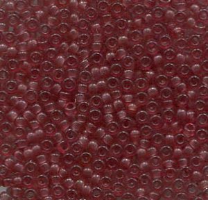 15/0 Roc. Dyed Semi Matt Transparent Salmon 1621