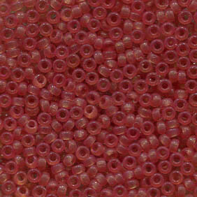 15/0 Roc. Dyed Semi Matt Transparent Cinnamon 1602