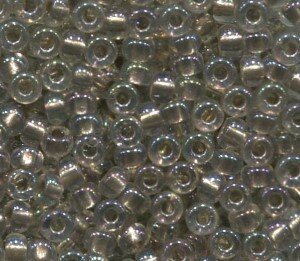 15/0 Roc.Taupe Lined Crystal AB  2195