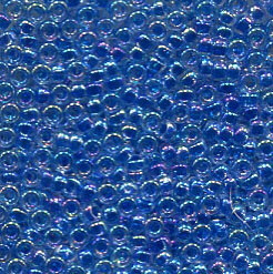 15/0 Roc. Lined Blue AB 2206