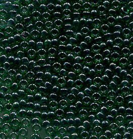15/0 Roc. Lined Green/Teal Luster 2241