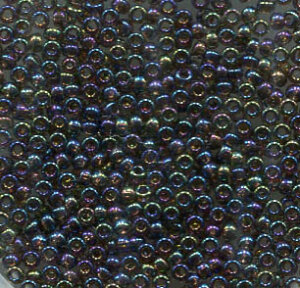 15/0 Roc.Transparent Rainbow Violet/Blue 296