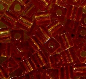3 mm Würfel Transparent Topaz 133