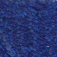 3 mm Würfel Transparent Capri Blue 149