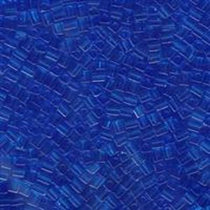 3 mm Wrfel Transparent Sapphire Blue 150