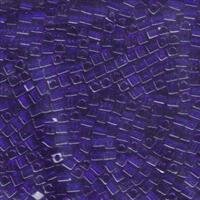 3 mm Würfel Transparent  Cobalt  151