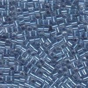 3 mm Wrfel Medium Blue Lined Crystal 2606