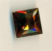 Swarovski Rivolistein Quadrat Light Smoked Topa*