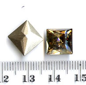 Swarovski Quadrat Crystal Golden Shadow*