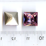 Swarovski Quadrat Light Rose*