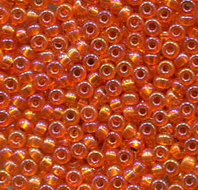 8/0 Roc. Silverlined Orange AB  1008