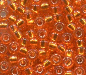 8/0 Roc. Silverlined Orange 8
