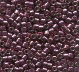 11/0 Delica Galvanized Duracoat Dusty Orchid 1848