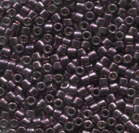 11/0 Delica Galvanized Duracoat Eggplant 1850