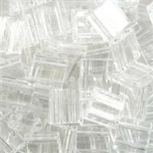 Tila Beads Transparent Crystal 131*