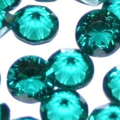 Swarovski SS39 Emerald ohne Folie