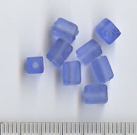 Würfel Blau Matt