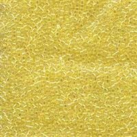 15/0 Delica S Transparent Yellow AB  171