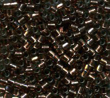15/0 Delica S Silver Lined Bronze  184