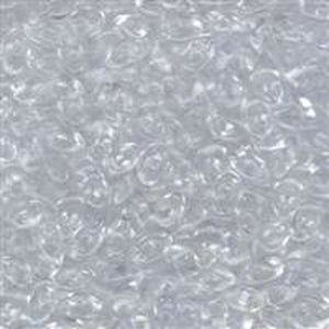 Magatama Long Crystal Transparent 131*