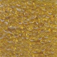 Magatama Long Light Topaz Transparent 132*