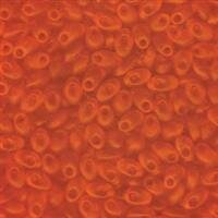 Magatama Long Orange Transparent  Matt 138F