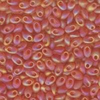 Magatama Long Orange Transparent Matt AB 138FR