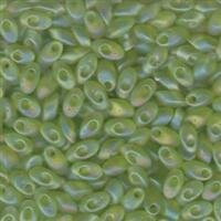 Magatama Long Chartreuse Transparent Matt AB 143FR