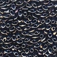 Magatama Long Metallic Brown Iris 458