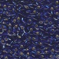 Magatama Long Sapphire Silverlined 19