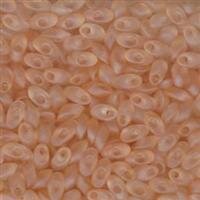 Magatama Long Matt Transparent Light Peach 2102F