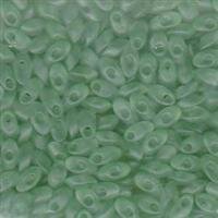 Magatama Long Matt Transparent Seagreen 2104F
