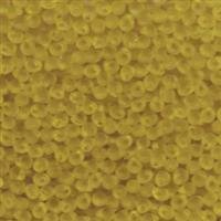 3,4mm Tropfen Transparent Matt Yellow 136F*