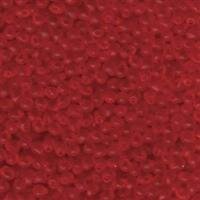 3,4mm Tropfen Transparent Matt Red 140F