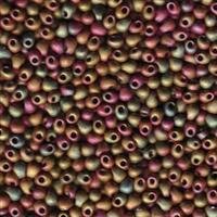 3,4mm Tropfen Matt Opak Khaki AB  2035