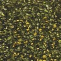 3,4mm Tropfen Apricot Lined Chartreuse 0F27