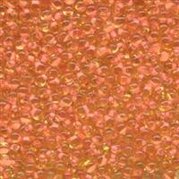 3,4mm Tropfen Coral Lined Light Topaz 00F9