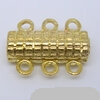 3er Magnetverschluß Goldfarben