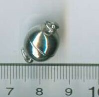 12mm Magnetverschluß Platinfarben