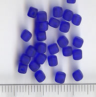 Würfel Blau Matt