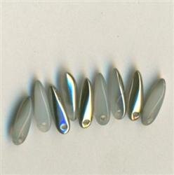 Dagger Beads Opal eine Seite Silber Bedampfung