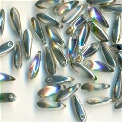 Dagger Beads Klar,Vitrail Light bedampft