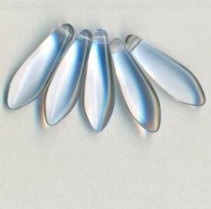 Dagger Beads Hellblau Transparent