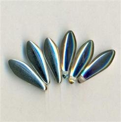 Dagger Beads Klar Vitrail Lite Bedampfung
