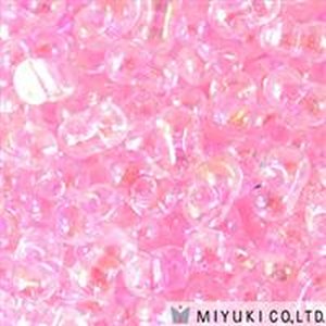 Miyuki Berry Beads Crystal Lined Pink  AB 266