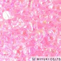 Miyuki Berry Beads Crystal Lined Pink  AB 266