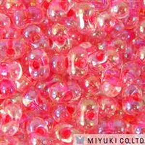 Miyuki Berry Beads Crystal Lined Dark Coral AB 276
