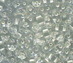 PRECIOSA Twin Beads Crystal lumineszierend 68102