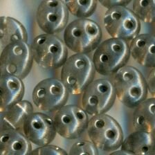 PRECIOSA Twin Beads Grau Pearl