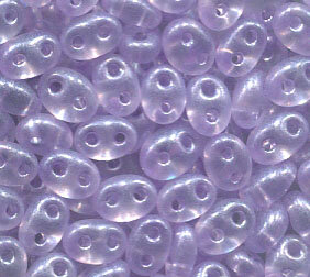 PRECIOSA Twin Beads Flieder Terra Pearl 08128
